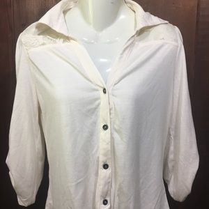 Bongo White Lace Blouse